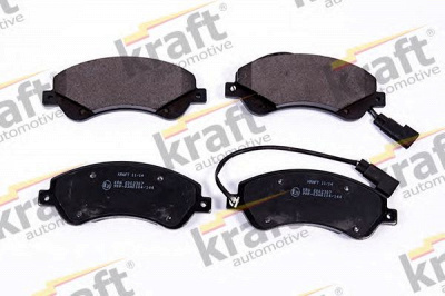 KRAFT AUTOMOTIVE 6002307 -  Комплект тормозных колодок, дисковый тормоз